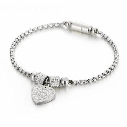 Pulseira Charmosa com Coração - Lois Joias