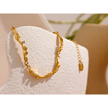 Pulseira Vintage com Zircônias