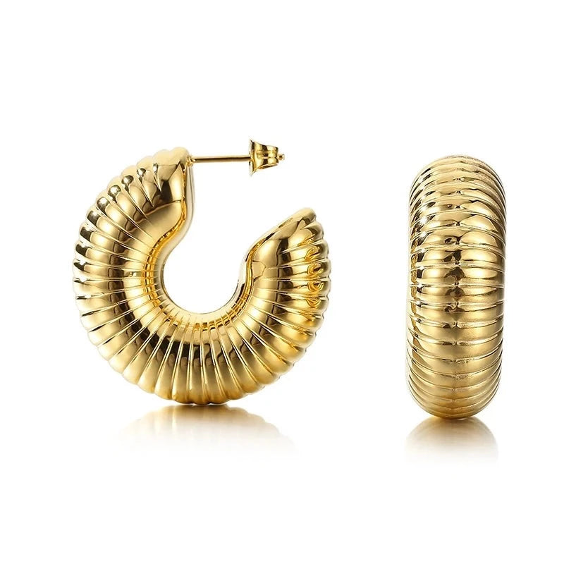 Brinco Espiral - Lois Joias