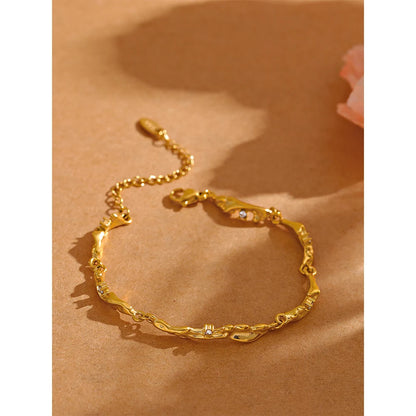 Pulseira Vintage com Zircônias