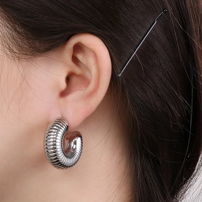 Brinco Espiral - Lois Joias