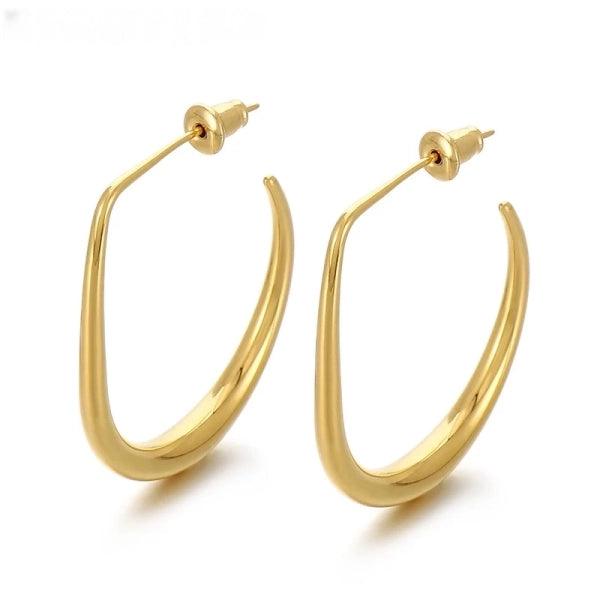 Brinco Argola Moderna - Lois Joias
